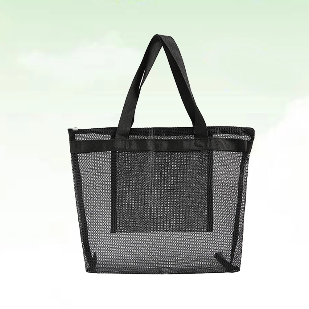 Mesh Shopping Bags Reusable Eco Friendly Large Capacity Polyester Tote Washable Expandable Grocery Beach Toy Bag Black
Mesh Shopping Bags Reusable Eco Friendly Large Capacity Polyester Tote Washable Expandable Grocery Beach Toy Bag Black