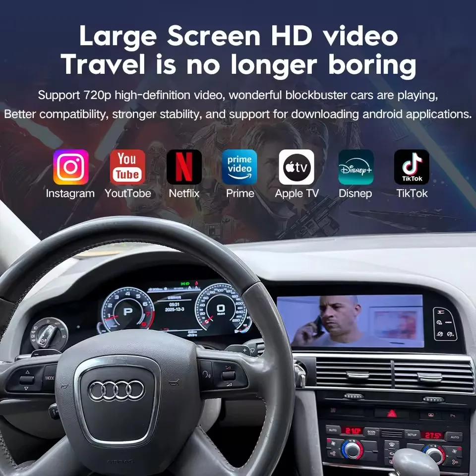 12,3-дюймовый HD-экран с двойным обновлением 2025 года для Audi Q7 2010-2015, Android 14, CarPlay, автомобильная магнитола, приборная панель, спидометр, одометр
12,3-дюймовый HD-экран с двойным обновлением 2025 года для Audi Q7 2010-2015, Android 14, CarPlay, автомобильная магнитола, приборная панель, спидометр, одометр