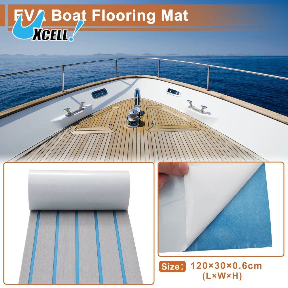 Uxcell 1200*300*6mm Boat Flooring Strip Cut EVA Foam Deck Mat Sheet Non-Slip Pad for Boat Yacht Marine Surfboard Paddle Board
Uxcell 1200*300*6mm Boat Flooring Strip Cut EVA Foam Deck Mat Sheet Non-Slip Pad for Boat Yacht Marine Surfboard Paddle Board