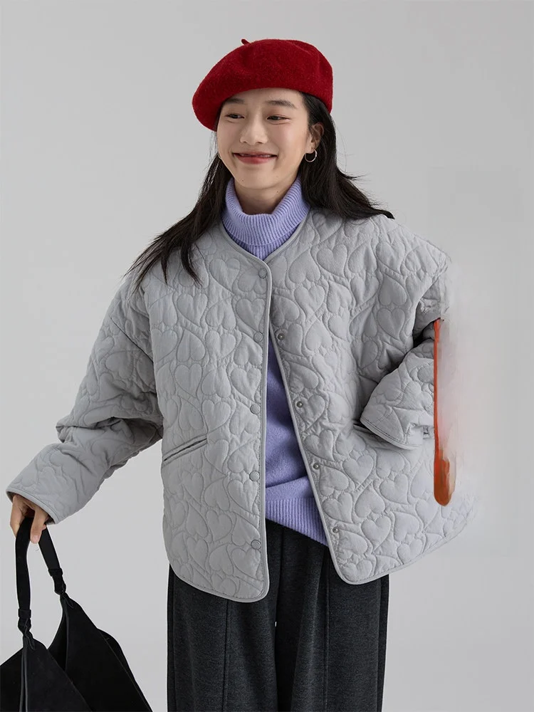 Dwind2025 женский легкий хлопковый тюнет, повседневный жилет без подкладки с вышивкой в виде сердца, весна-осень, новая корейская версия
Dwind2025 женский легкий хлопковый тюнет, повседневный жилет без подкладки с вышивкой в виде сердца, весна-осень, новая корейская версия