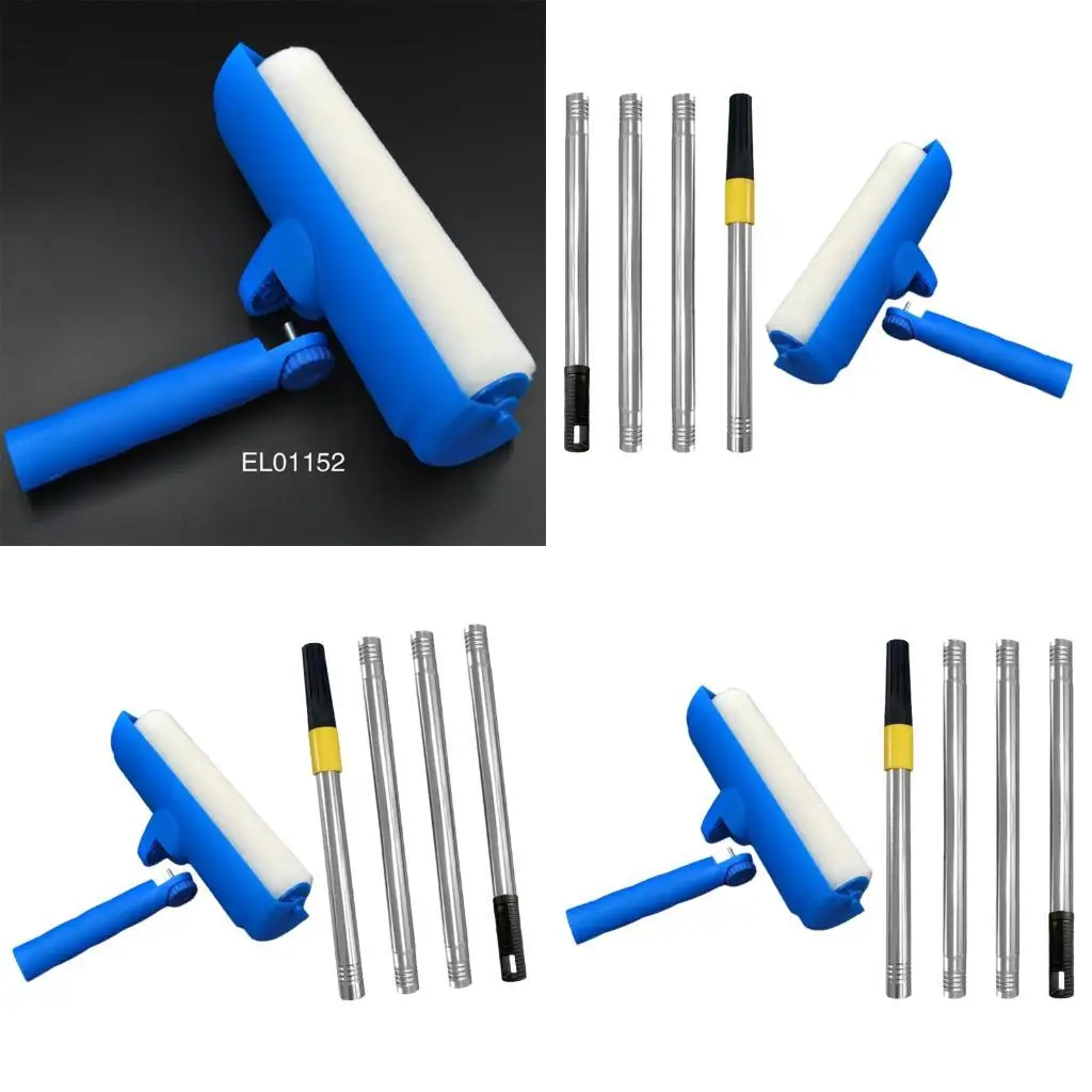 R9UF Professional Paint Roller with Cover NonDrip Design Universally Thread Compatibility For Ceiling Wall Renovation Tool 
R9UF Professional Paint Roller with Cover NonDrip Design Universally Thread Compatibility For Ceiling Wall Renovation Tool