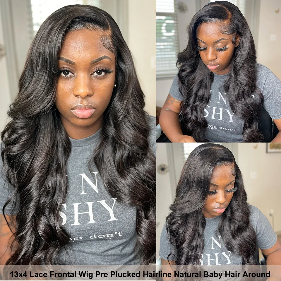 Glueless Wigs Human Hair 13x4 Body Wave Pre Cut Lace Wigs 13x6 Transparent Swiss Lace Frontal Wig for Black Women
Glueless Wigs Human Hair 13x4 Body Wave Pre Cut Lace Wigs 13x6 Transparent Swiss Lace Frontal Wig for Black Women