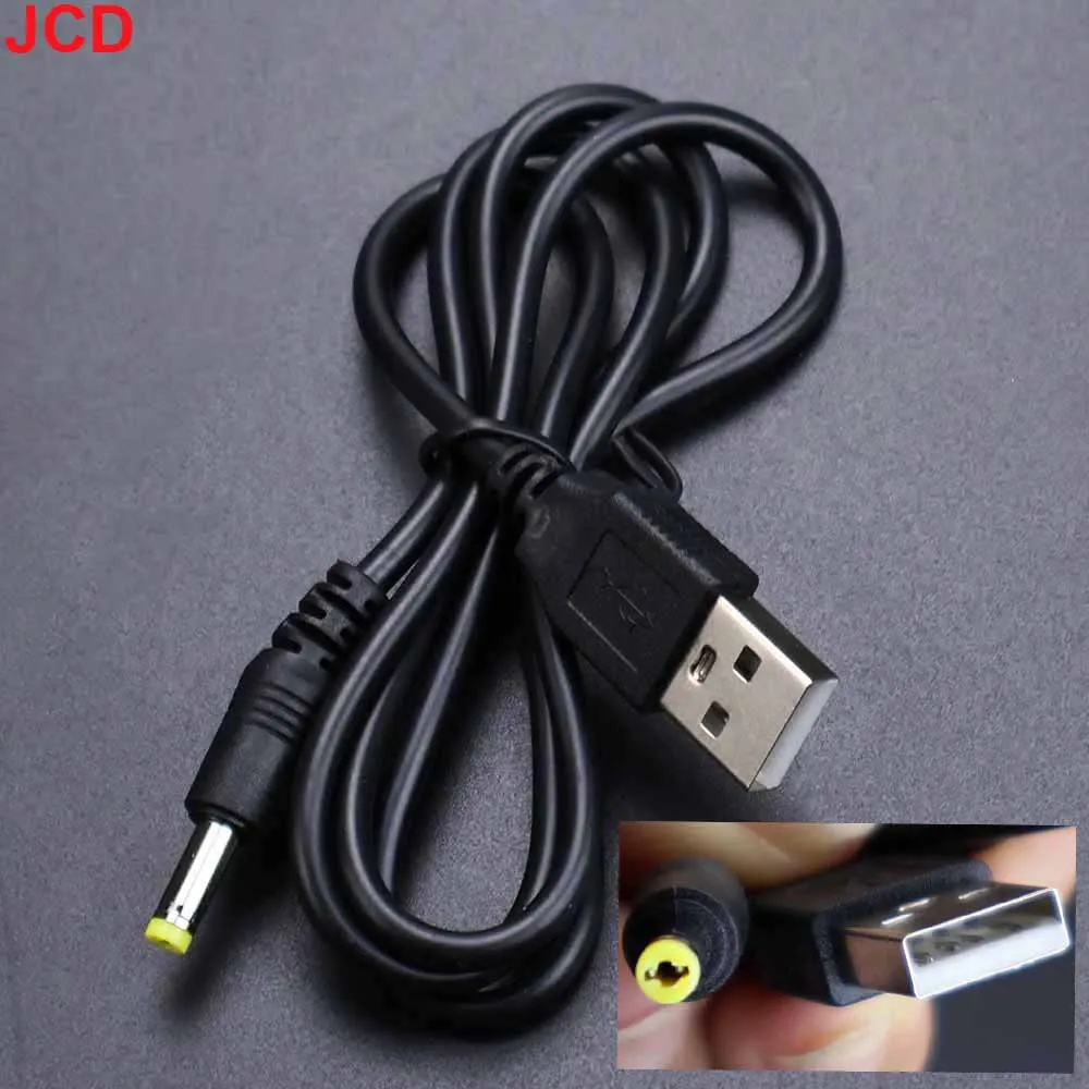 JCD 1pcs 80cm 5V USB To DC Power Charging Cable Charge Cord 4.0x1.7mm Plug 5V 1A Power Charging Cable For PSP 1000/2000/3000
JCD 1pcs 80cm 5V USB To DC Power Charging Cable Charge Cord 4.0x1.7mm Plug 5V 1A Power Charging Cable For PSP 1000/2000/3000
