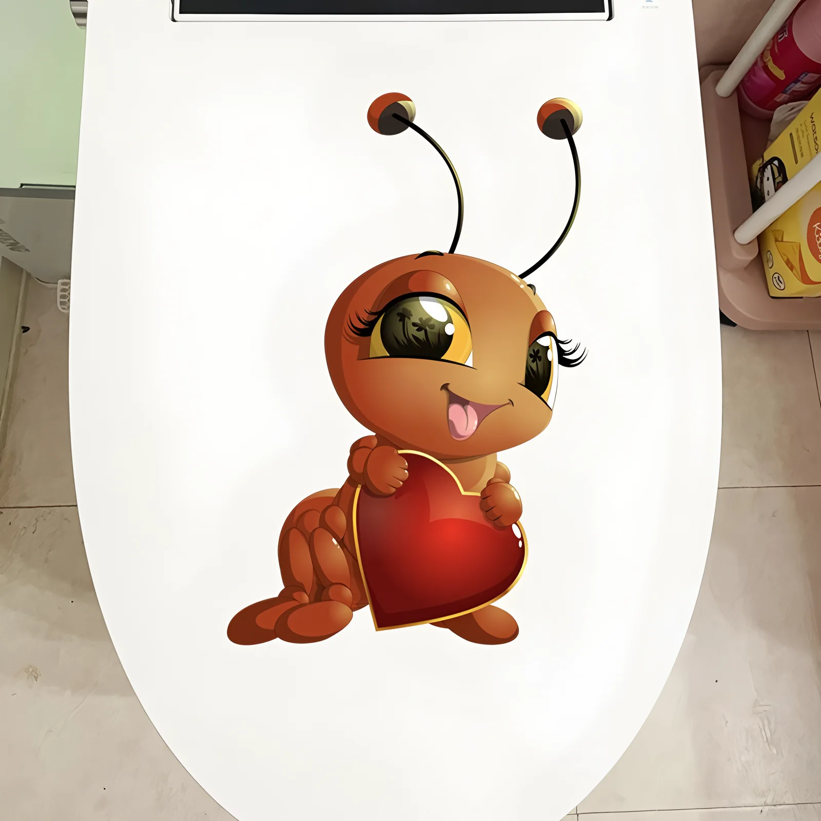 Cute Love Ant Wall Stickers Decal for Bathroom Toilet Living Room Cabinet Fridge - Home Decorative Love Ants AA27
Cute Love Ant Wall Stickers Decal for Bathroom Toilet Living Room Cabinet Fridge - Home Decorative Love Ants AA27