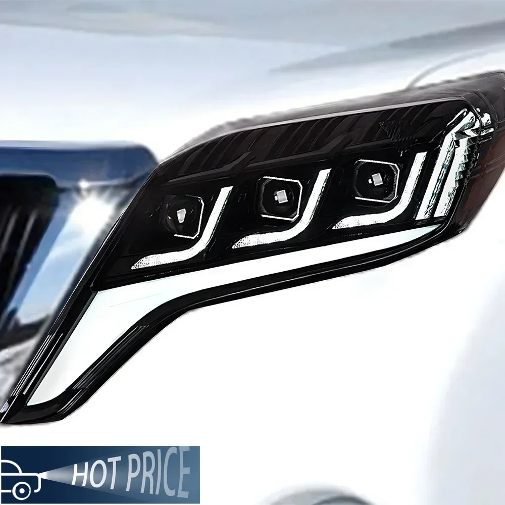 For Toyota Prado 2014-2017 Auto Headlight Upgrade High Configuration LED Dynamic Three Projector Lens Car Head Lamp Accessories
For Toyota Prado 2014-2017 Auto Headlight Upgrade High Configuration LED Dynamic Three Projector Lens Car Head Lamp Accessories
