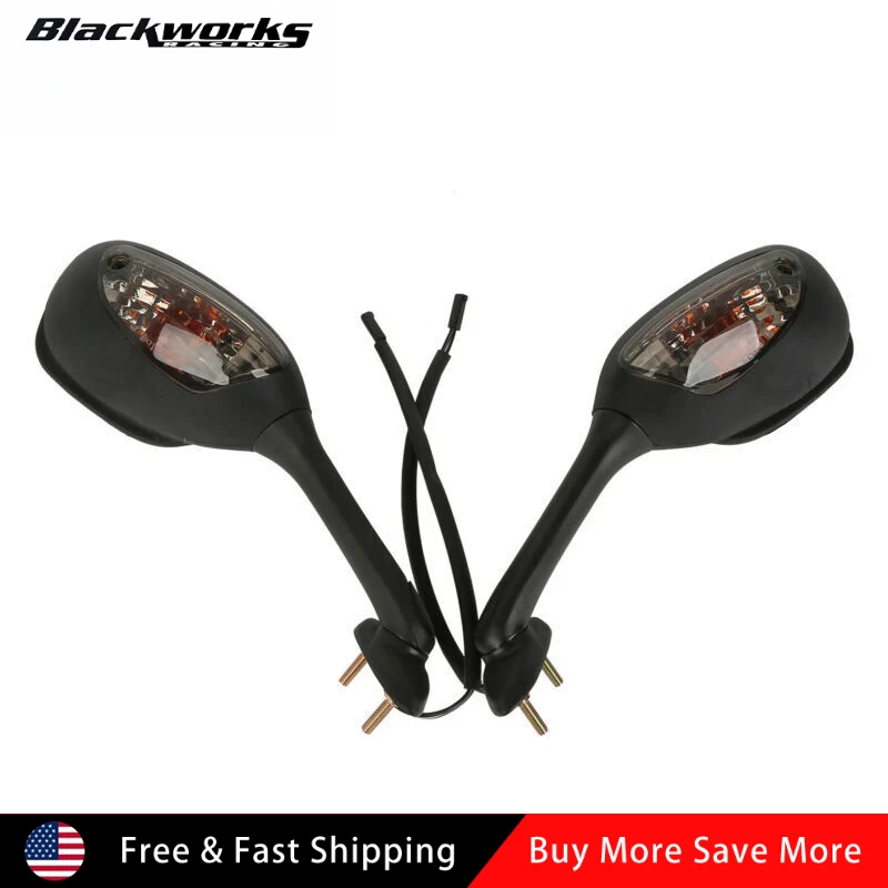 Зеркала заднего вида с указателем поворота, подходящие для Suzuki GSXR 1000 GSXR600 GSX-R 750 06-24
Зеркала заднего вида с указателем поворота, подходящие для Suzuki GSXR 1000 GSXR600 GSX-R 750 06-24