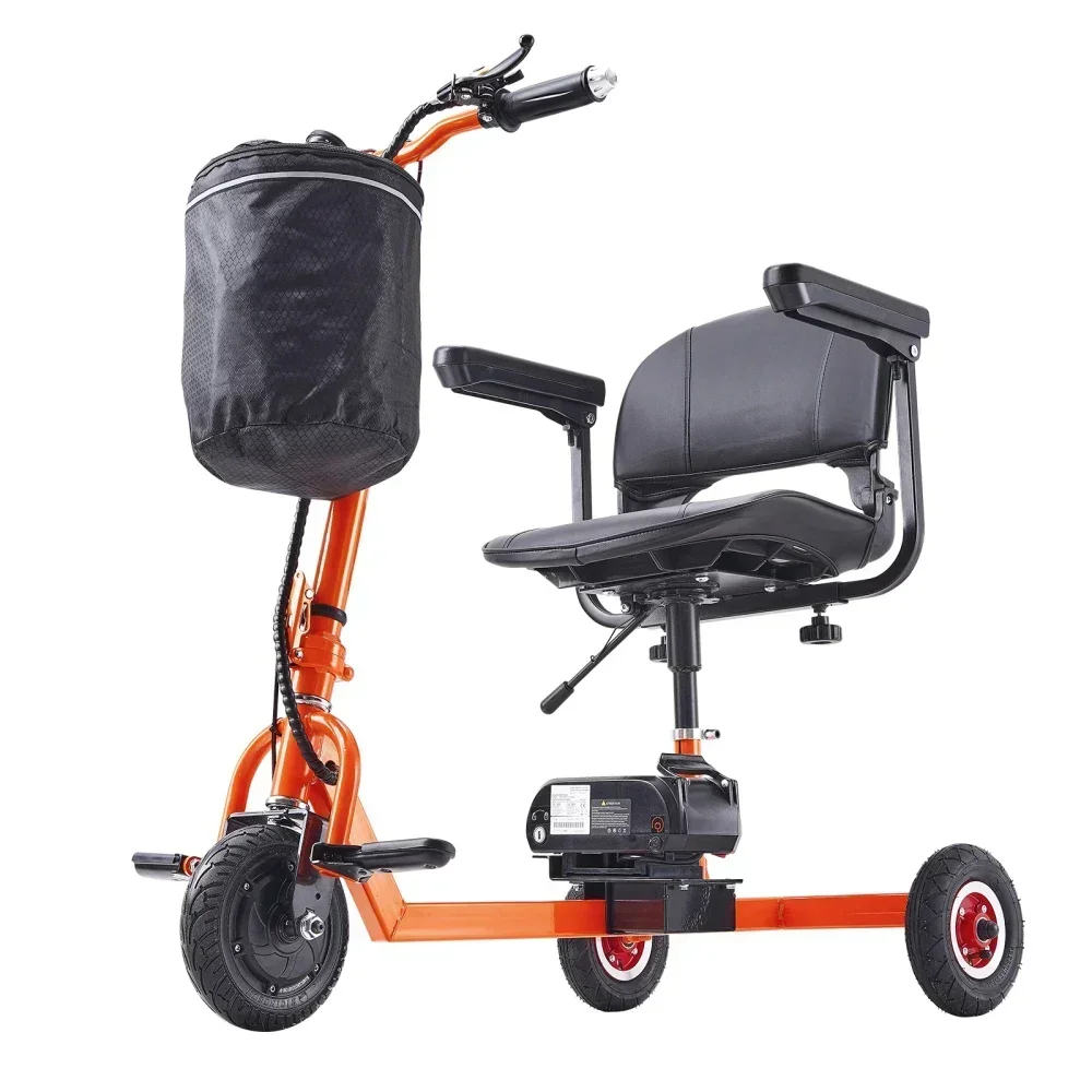 Foldable 3 Wheel Mobility Scooter for Seniors, Portable Electric Powered Mobility Scooter with 12 Mile Long Range, All Terrain Travel Wheelchair with 48V Lithium-ion Battery, Max Support 330LBS
Foldable 3 Wheel Mobility Scooter for Seniors, Portable Electric Powered Mobility Scooter with 12 Mile Long Range, All Terrain Travel Wheelchair with 48V Lithium-ion Battery, Max Support 330LBS