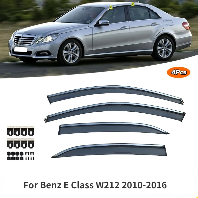 For Benz E Class W212 2010-2016 Window visor DOOR VISOR Window Weather Guard Door Visor Vent Shades Door Visor Vent Shades
For Benz E Class W212 2010-2016 Window visor DOOR VISOR Window Weather Guard Door Visor Vent Shades Door Visor Vent Shades