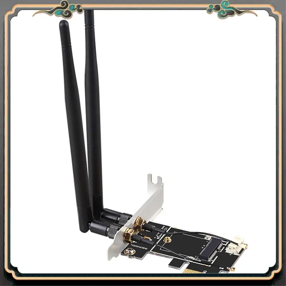 Надежный адаптер для карты PCIE 2X, беспроводная сетевая карта M2 NGFF, Bluetooth-конвертер для настольных ПК, Wi-Fi 8260 8265NGW AX200 9260 7265
Надежный адаптер для карты PCIE 2X, беспроводная сетевая карта M2 NGFF, Bluetooth-конвертер для настольных ПК, Wi-Fi 8260 8265NGW AX200 9260 7265