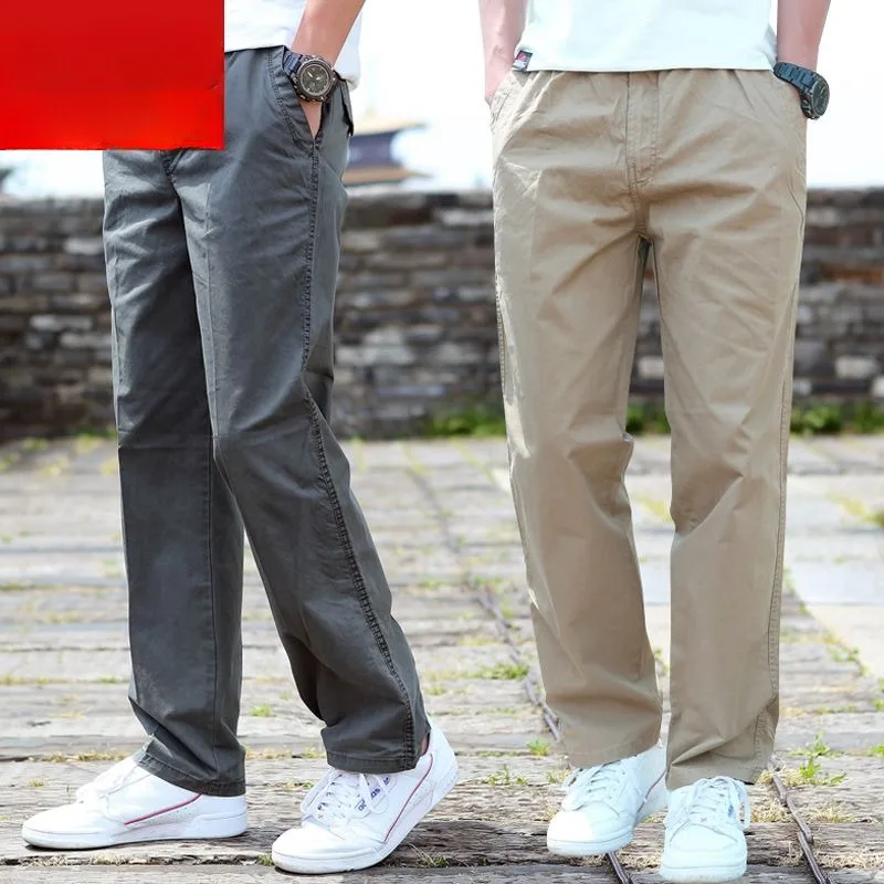2023 Spring Summer Men Fashion Sports Thin Pants Loose Cargo Cotton Casual Pants Men Straight Leg Plus Size Wide-leg Trousers
2023 Spring Summer Men Fashion Sports Thin Pants Loose Cargo Cotton Casual Pants Men Straight Leg Plus Size Wide-leg Trousers