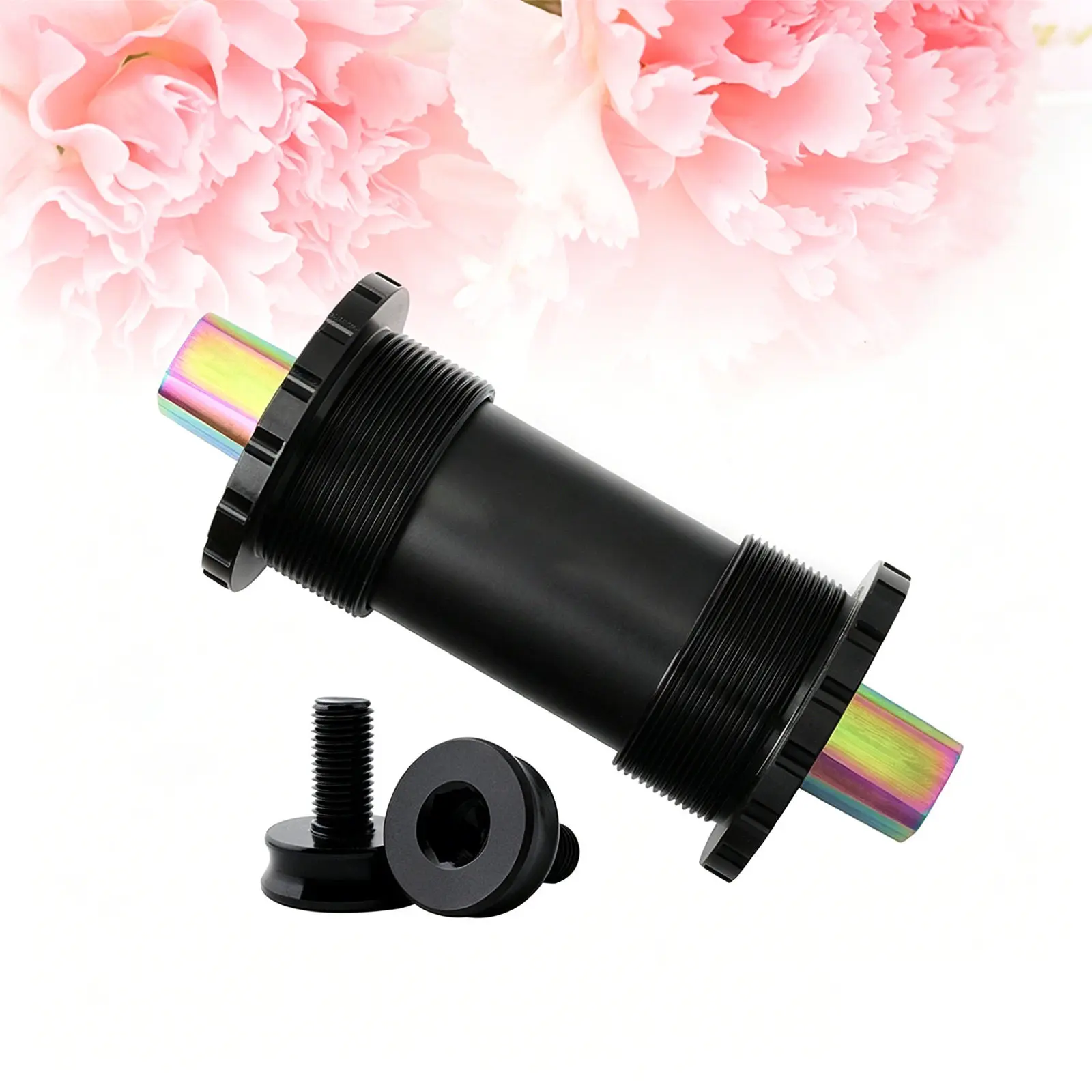 Titanium Alloy Square Hole Ceramic Bottom Bracket Axle for Folding Bike Fixed Gear Road Mountain 68Mm Threaded Black 110Mm
Titanium Alloy Square Hole Ceramic Bottom Bracket Axle for Folding Bike Fixed Gear Road Mountain 68Mm Threaded Black 110Mm