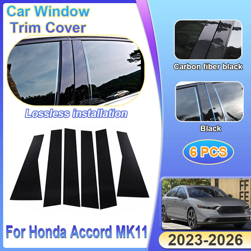 For Honda Accord 11th MK11 CY 2023 2024 2025 2026 Car Window Trim Cover Middle Column Sticker Waterproof Protective Accessories
For Honda Accord 11th MK11 CY 2023 2024 2025 2026 Car Window Trim Cover Middle Column Sticker Waterproof Protective Accessories