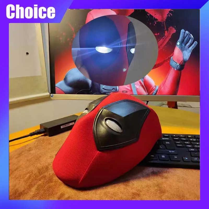 Deadpool Cos Mask Cosplay 1:1 Wearable Eyes Movable With Light Electronic Remote Control Halloween Party Comic-Con Props Gift
Deadpool Cos Mask Cosplay 1:1 Wearable Eyes Movable With Light Electronic Remote Control Halloween Party Comic-Con Props Gift