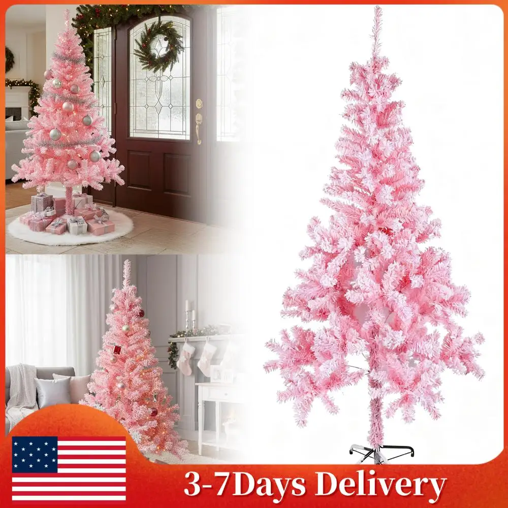 180cm Flocked Christmas Tree with Metal Stand Artificial Xmas Tree Multi-Purpose Festival Decorations Xmas Tree for Home Decor
180cm Flocked Christmas Tree with Metal Stand Artificial Xmas Tree Multi-Purpose Festival Decorations Xmas Tree for Home Decor