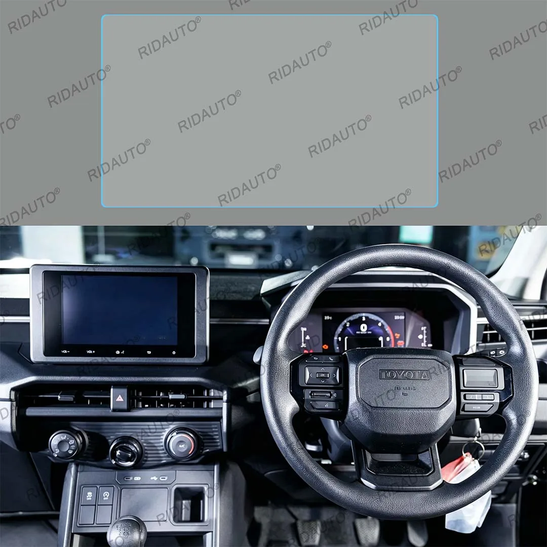 Protective Film Scratch-Resistant Anti-Fingerprint Tempered Glass 10.25'' Screen Protector Discover Media For Hilux Travo 2026
Protective Film Scratch-Resistant Anti-Fingerprint Tempered Glass 10.25'' Screen Protector Discover Media For Hilux Travo 2026
