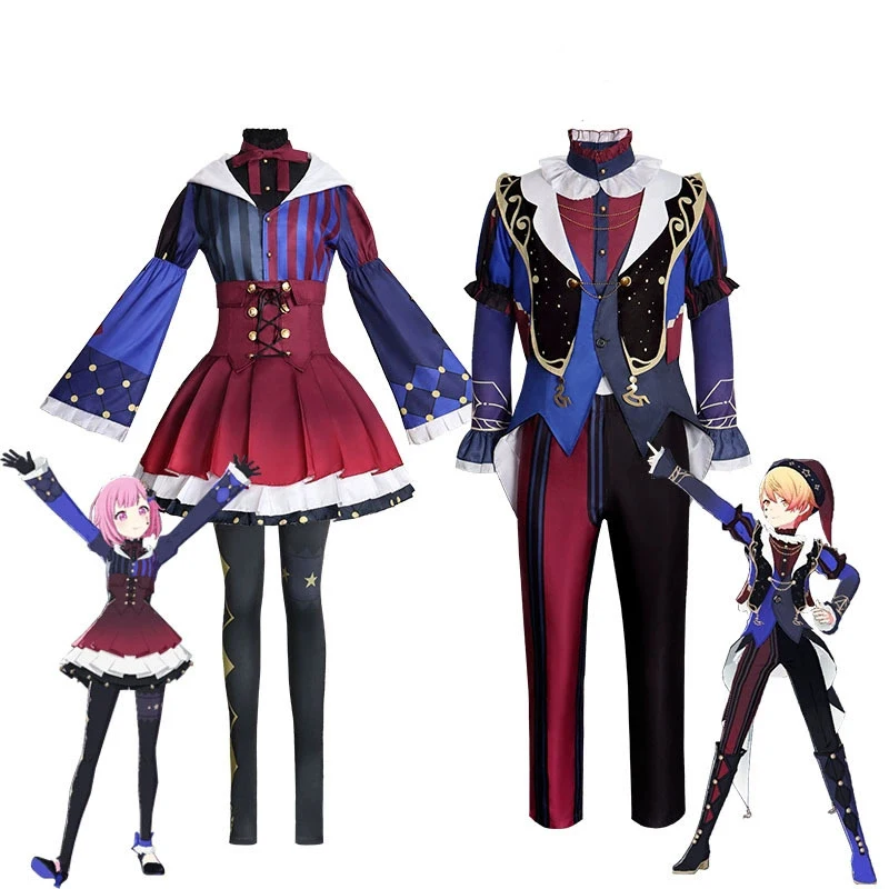 New Arrival Clown Themed Cosplay Costume, Full Set Anime Style Outfit, Ideal for Halloween Party, Comic Con and Stage Performanc
New Arrival Clown Themed Cosplay Costume, Full Set Anime Style Outfit, Ideal for Halloween Party, Comic Con and Stage Performanc