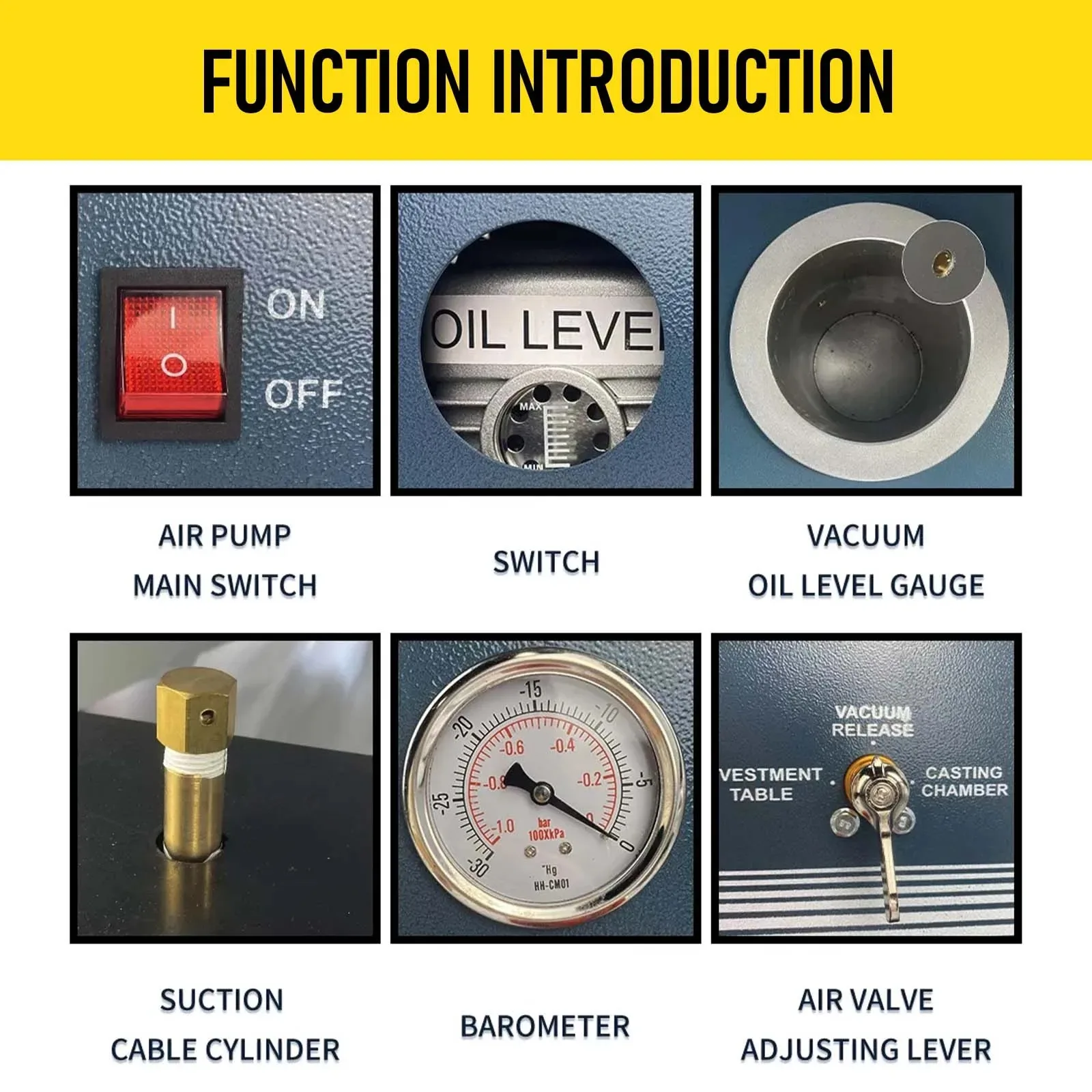 2L Vacuum Jewelry Investment Casting Machine Bell Jar with 3 CFM Pump for RTV Molds And Invested Flasks - Jewelry Making Equipme
2L Vacuum Jewelry Investment Casting Machine Bell Jar with 3 CFM Pump for RTV Molds And Invested Flasks - Jewelry Making Equipme