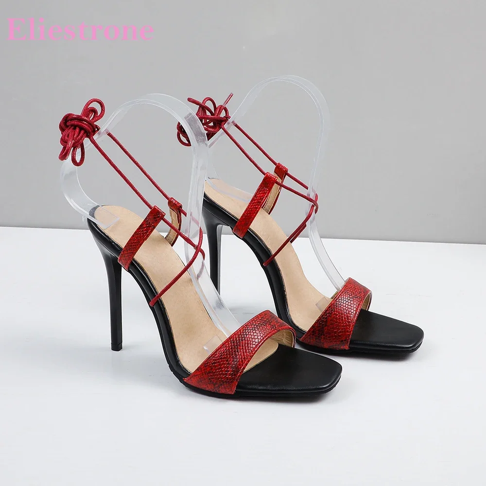 Hot Brand New Glamour Black Red Women Sandals Sexy Lace up High Heels Lady Casual Shoes Plus Big Small Size 32 43 45 48
Hot Brand New Glamour Black Red Women Sandals Sexy Lace up High Heels Lady Casual Shoes Plus Big Small Size 32 43 45 48