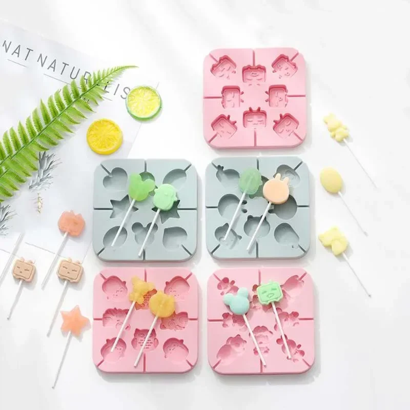 Handmade Chocolate Lollipop Mold Silicone Children Cartoon Diy Soft Candy Mould
Handmade Chocolate Lollipop Mold Silicone Children Cartoon Diy Soft Candy Mould