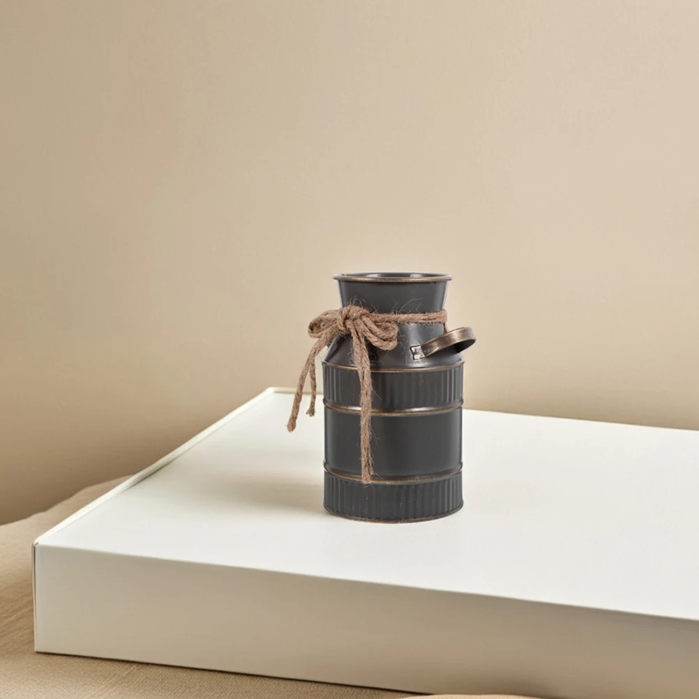 Mini Flower Metal Decor Vase Decor Retro Vintage Flower Jug Waterproof Desk Home Tin Bucket Arrangement
Mini Flower Metal Decor Vase Decor Retro Vintage Flower Jug Waterproof Desk Home Tin Bucket Arrangement