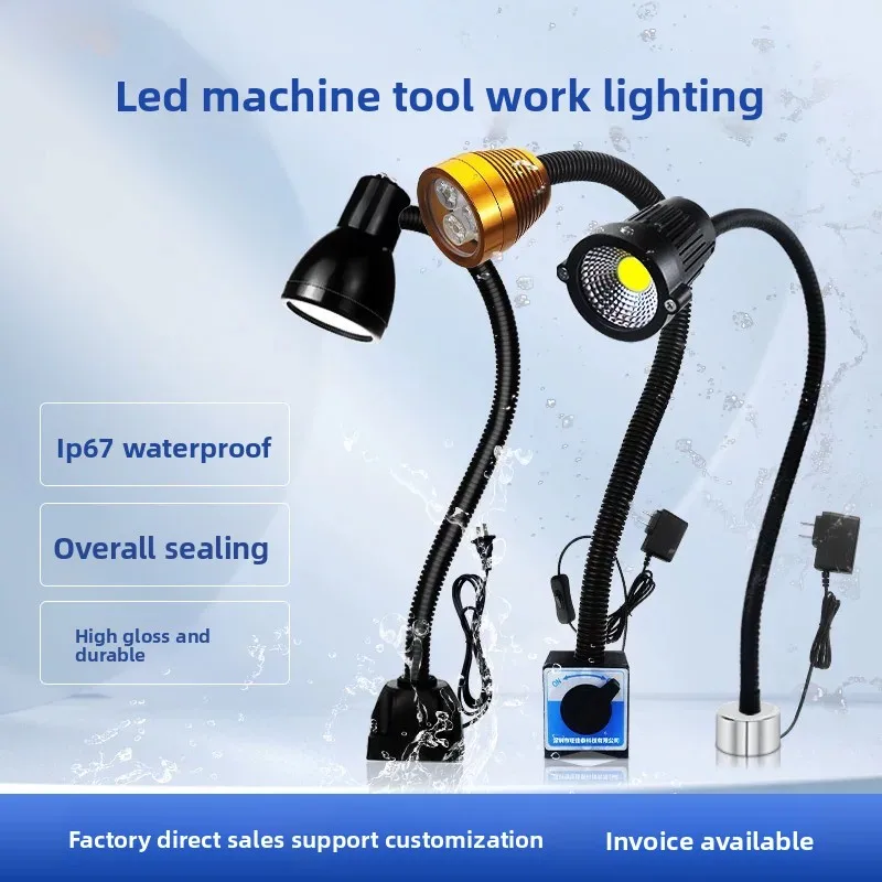 3W/9W LED Machine Work Light 24V/220V Strong Magnetic Waterproof Explosion-proof Industrial Numerical Control Lathe Milling Lamp
3W/9W LED Machine Work Light 24V/220V Strong Magnetic Waterproof Explosion-proof Industrial Numerical Control Lathe Milling Lamp