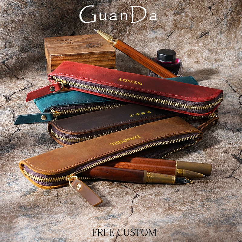 Винтажная сумка для ручек на молнии с гравировкой букв, натуральная кожа, деловая сумка для ручек, индивидуальное имя, воловья кожа, роскошный держатель для ручек, подарок на выпускной
Винтажная сумка для ручек на молнии с гравировкой букв, натуральная кожа, деловая сумка для ручек, индивидуальное имя, воловья кожа, роскошный держатель для ручек, подарок на выпускной