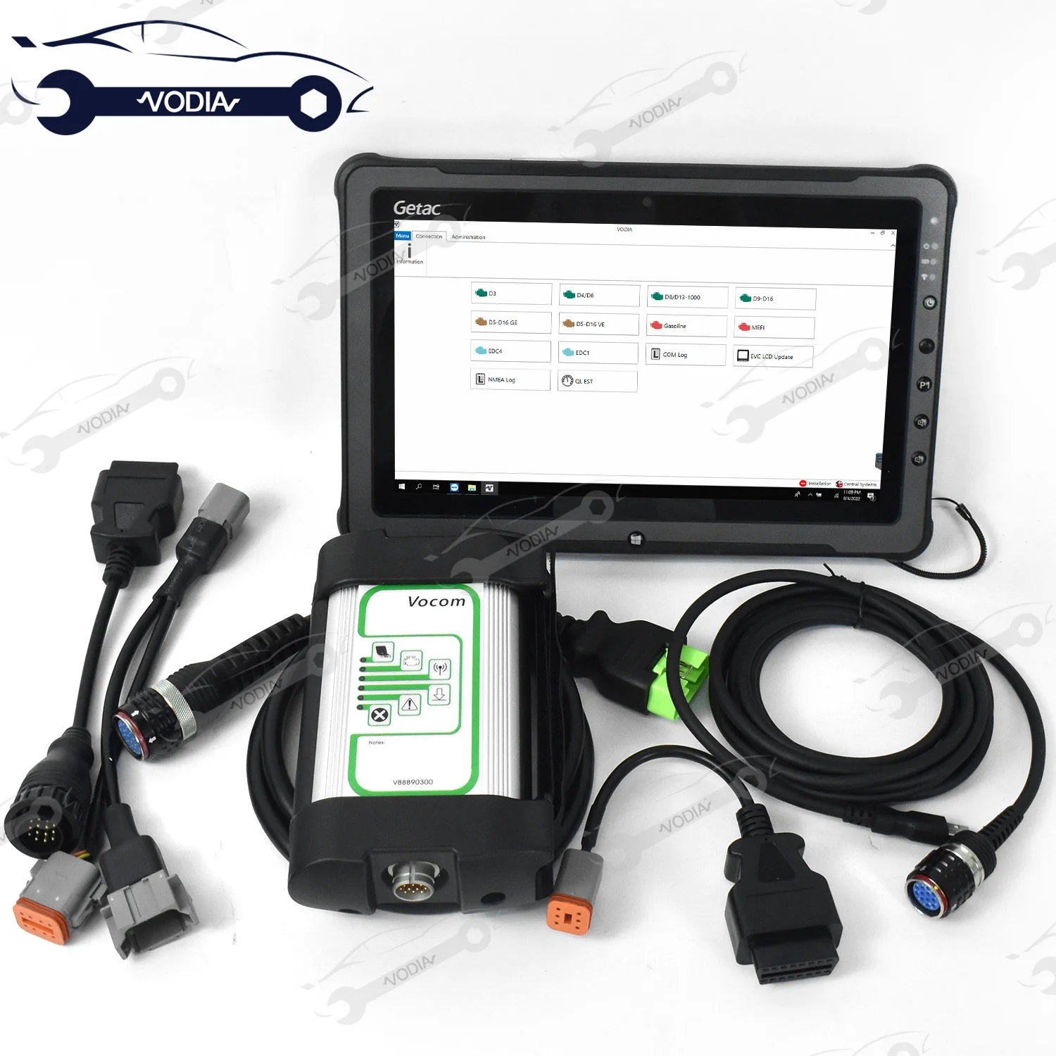 For Penta 88890300 Marine Industrial Engine Diagnosis Tool Vocom Vodia with Penta EPC Diagnostic Tool +F110Tablet
For Penta 88890300 Marine Industrial Engine Diagnosis Tool Vocom Vodia with Penta EPC Diagnostic Tool +F110Tablet