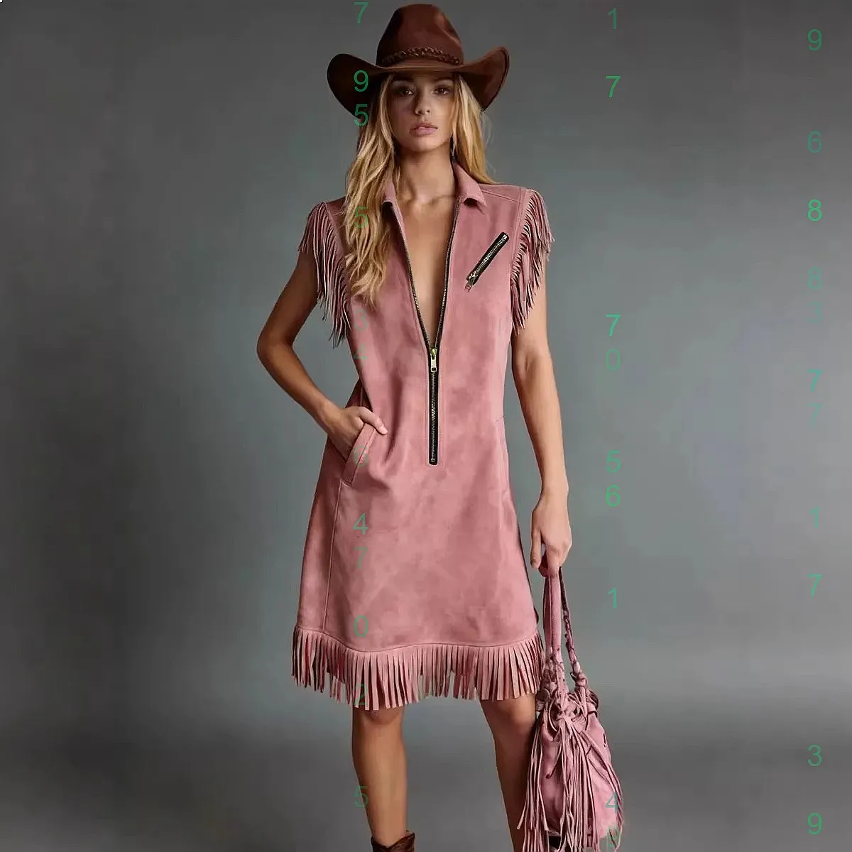 Western Fringe Suede Dress Dresses Spring Summer Jumpsuit Playsuit Blouse Top
Western Fringe Suede Dress Dresses Spring Summer Jumpsuit Playsuit Blouse Top