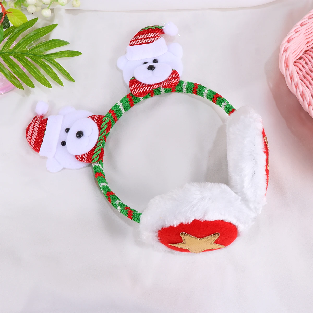 Warm Earmuffs Christmas Headwear Antlers Elf Ears Accessories Non Fading Durable Long Lasting One Size Fits Most Party
Warm Earmuffs Christmas Headwear Antlers Elf Ears Accessories Non Fading Durable Long Lasting One Size Fits Most Party