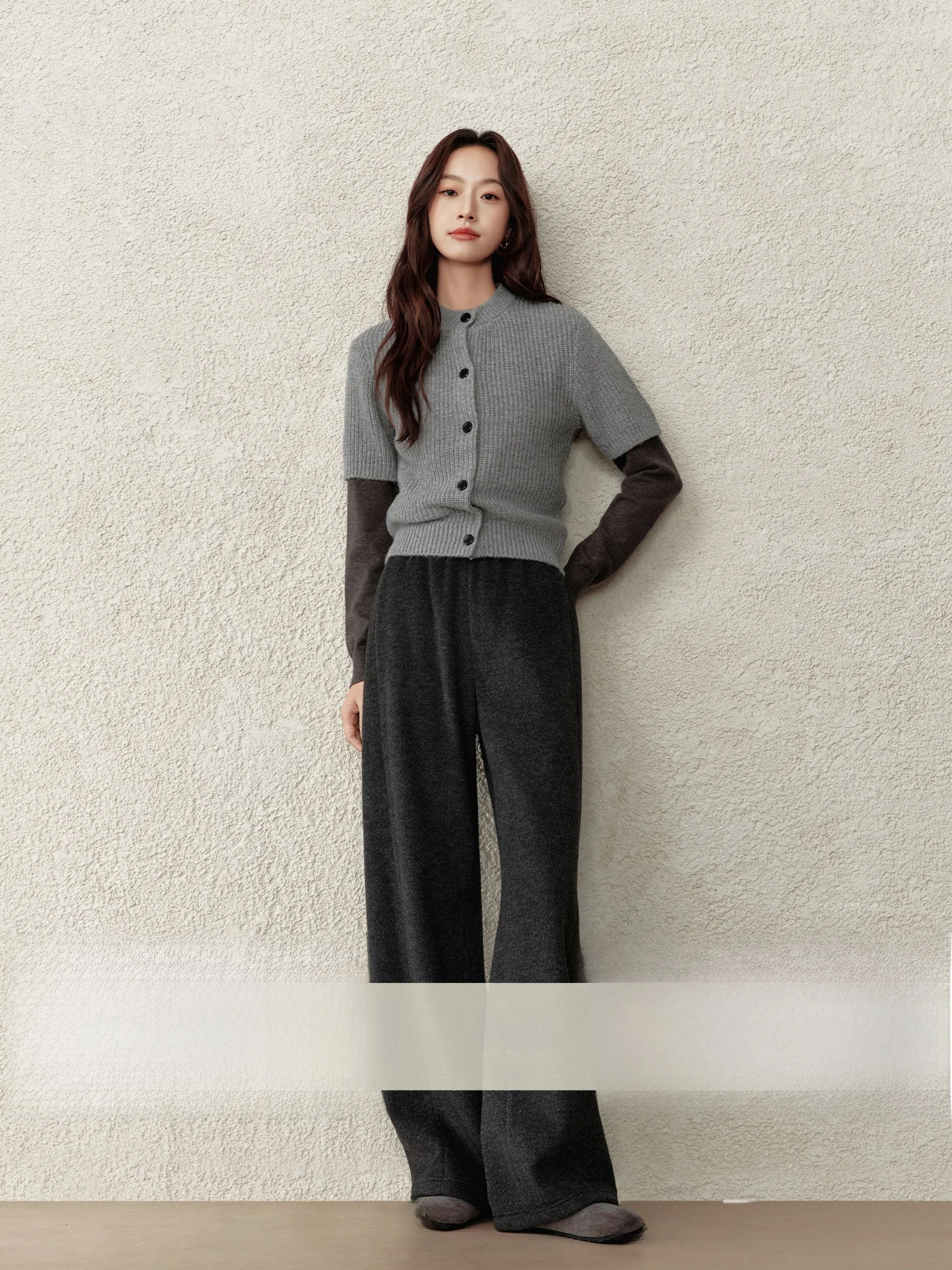 Шерстяные повседневные брюки для женщин: весенне-осенние, свободные, с высокой талией, удобные, теплые, из смесового полиэстера
Шерстяные повседневные брюки для женщин: весенне-осенние, свободные, с высокой талией, удобные, теплые, из смесового полиэстера