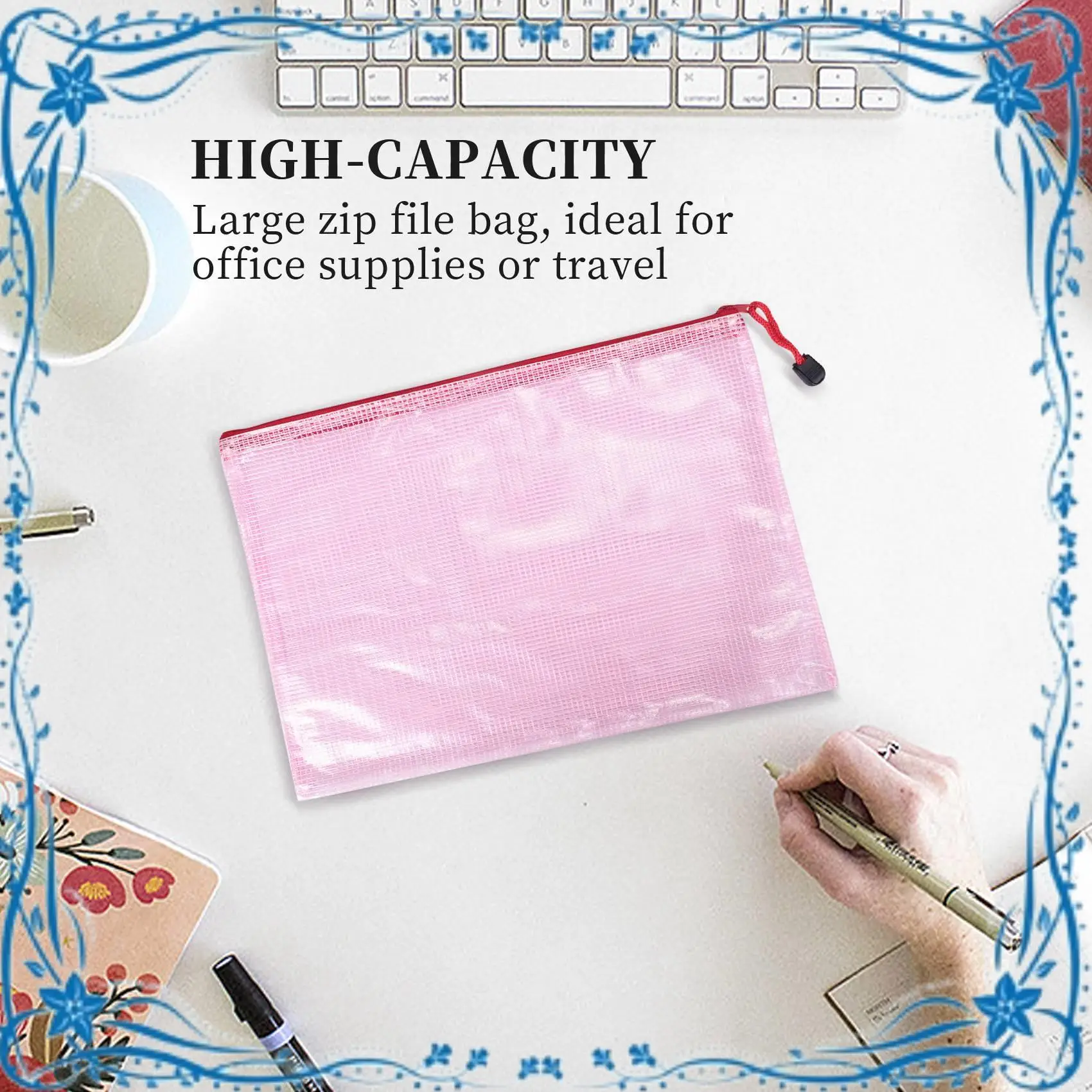 16Pcs Mesh Zipper Pouch Document Bag,Waterproof Zip File Folders,A4 Size, For School Office Supplies,Travel Storage Bags
16Pcs Mesh Zipper Pouch Document Bag,Waterproof Zip File Folders,A4 Size, For School Office Supplies,Travel Storage Bags