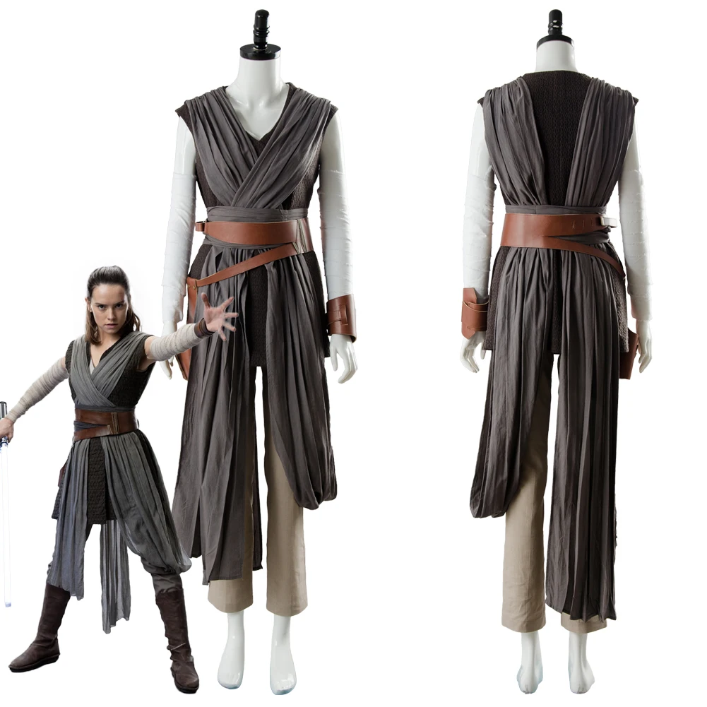 Movie Space Battle Female Rey Cosplay Uniform Costume Fantasia Women Clothes Belt Halloween Adult Outfits Party Carnival Suit
Movie Space Battle Female Rey Cosplay Uniform Costume Fantasia Women Clothes Belt Halloween Adult Outfits Party Carnival Suit