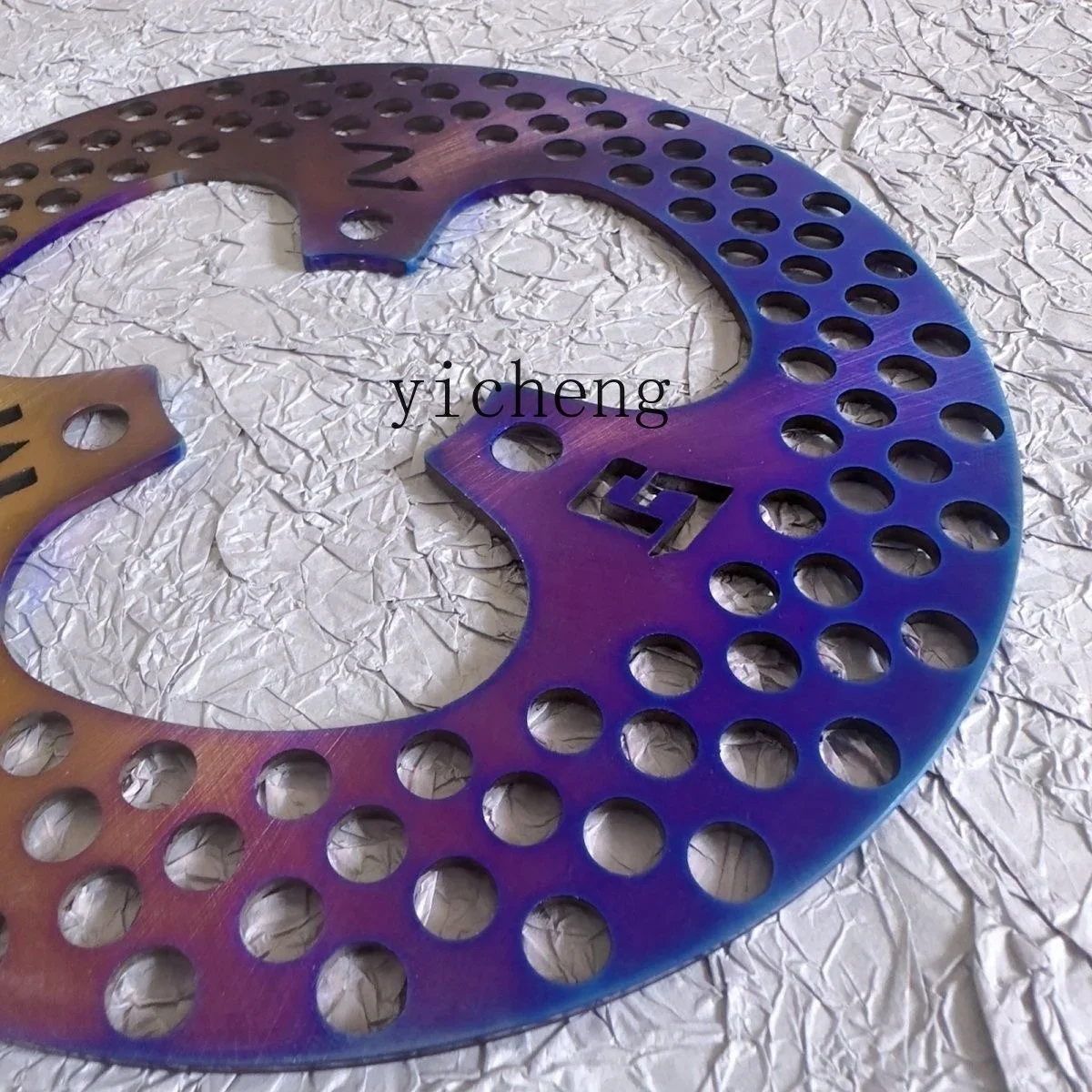Titanium Brake Disc 220MM Fixed Disc Modified for All Electric Motorcycles Universal Super Loud Sound
Titanium Brake Disc 220MM Fixed Disc Modified for All Electric Motorcycles Universal Super Loud Sound