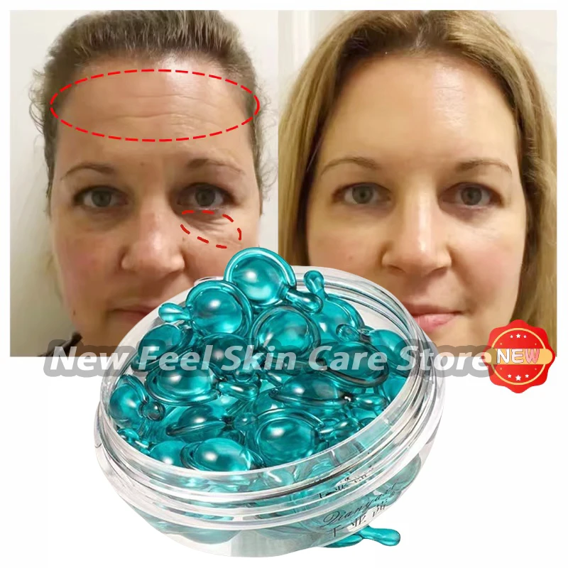 New Blue Copper Peptide Capsule Face Serum Wrinkle Remove Essence Tightens Night Moisturizing Radiant Rejuvenation Skin Care
New Blue Copper Peptide Capsule Face Serum Wrinkle Remove Essence Tightens Night Moisturizing Radiant Rejuvenation Skin Care