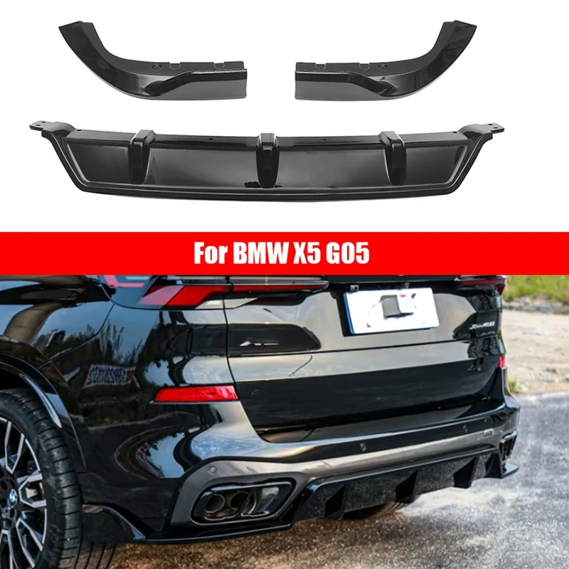 For BMW X5 G05 2018-2025 Bright Black Rear Bumper Diffuser Spoiler Rear Splitters Spoiler Back lip Diverter black Diffuser
For BMW X5 G05 2018-2025 Bright Black Rear Bumper Diffuser Spoiler Rear Splitters Spoiler Back lip Diverter black Diffuser
