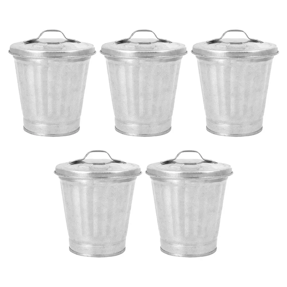 5pcs Can Flower Flower Pot Pot Galvanized Iron Desktop Tabletop Miniature Garbage Container Home Office Dorm Simple
5pcs Can Flower Flower Pot Pot Galvanized Iron Desktop Tabletop Miniature Garbage Container Home Office Dorm Simple