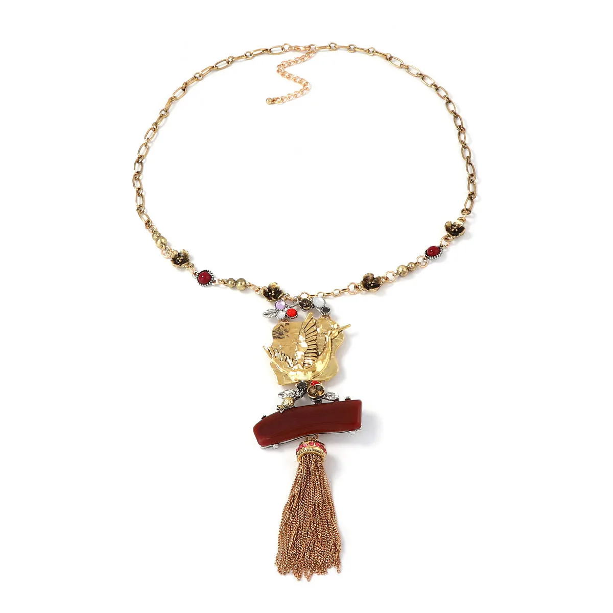ZAA Vintage Jewelry Charms Ethnic Necklace Tassels Metal Chains Bird Pendant 2025 Trendy Woman Statement Party Accessories Gift
ZAA Vintage Jewelry Charms Ethnic Necklace Tassels Metal Chains Bird Pendant 2025 Trendy Woman Statement Party Accessories Gift