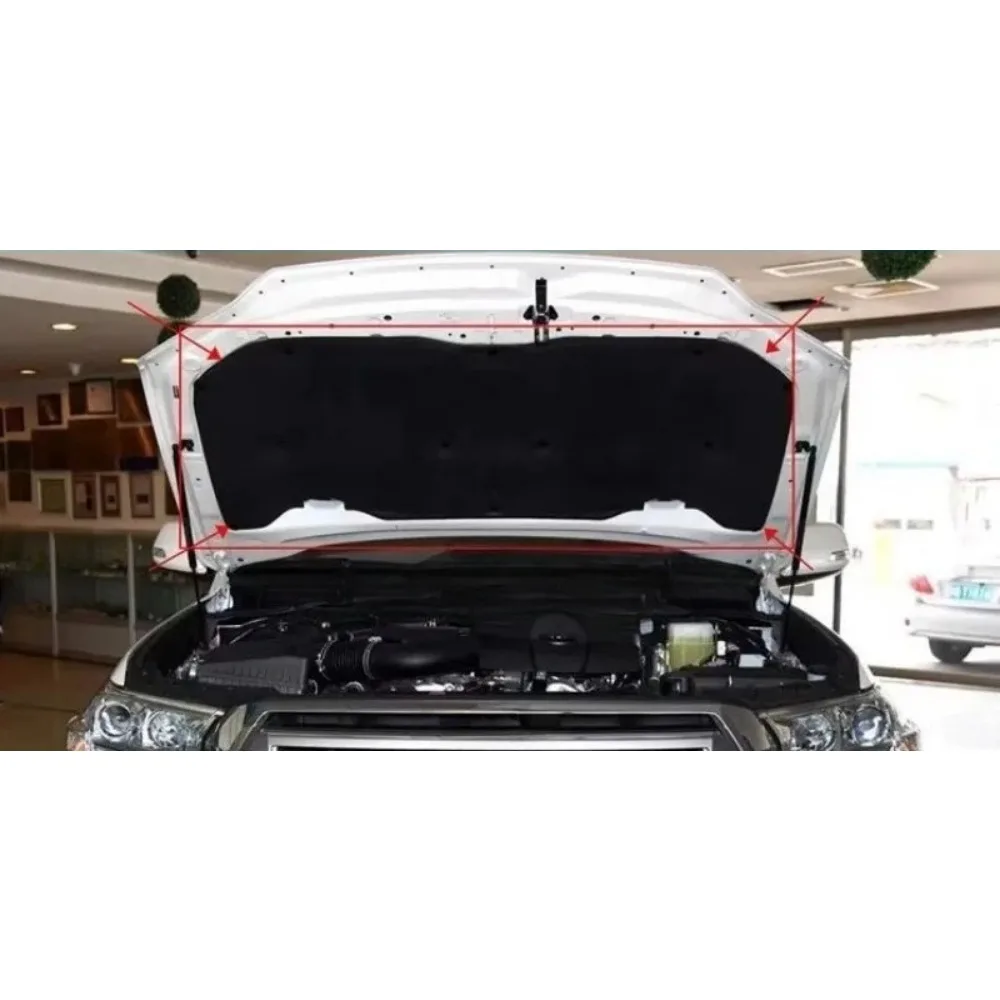 Шумоизоляция капота и моторного отсека для Toyota Land Cruiser 2005-2018 годов выпуска
Шумоизоляция капота и моторного отсека для Toyota Land Cruiser 2005-2018 годов выпуска