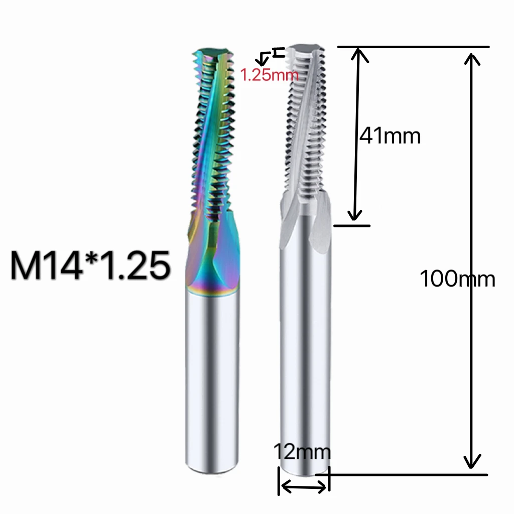 Customized Lengthen Thread Milling Cutter HRC60 1/3/Full Tooth ISO Inch Pitch CNC For Steel Aluminum
Customized Lengthen Thread Milling Cutter HRC60 1/3/Full Tooth ISO Inch Pitch CNC For Steel Aluminum