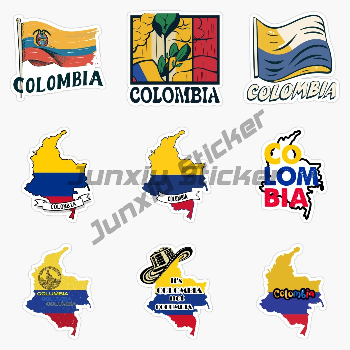COLUMBIA Flag Car Stickers Styling Interesting Car Motorcycle Racing Rally Adjustment Sport Logo Car Accessories Kk
COLUMBIA Flag Car Stickers Styling Interesting Car Motorcycle Racing Rally Adjustment Sport Logo Car Accessories Kk