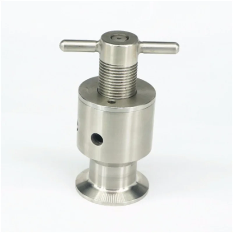 1.5" Tri Clamp 0.5-5 Bar Adjustable Pressure Relief Safety Valve Sanitary SUS304
1.5" Tri Clamp 0.5-5 Bar Adjustable Pressure Relief Safety Valve Sanitary SUS304