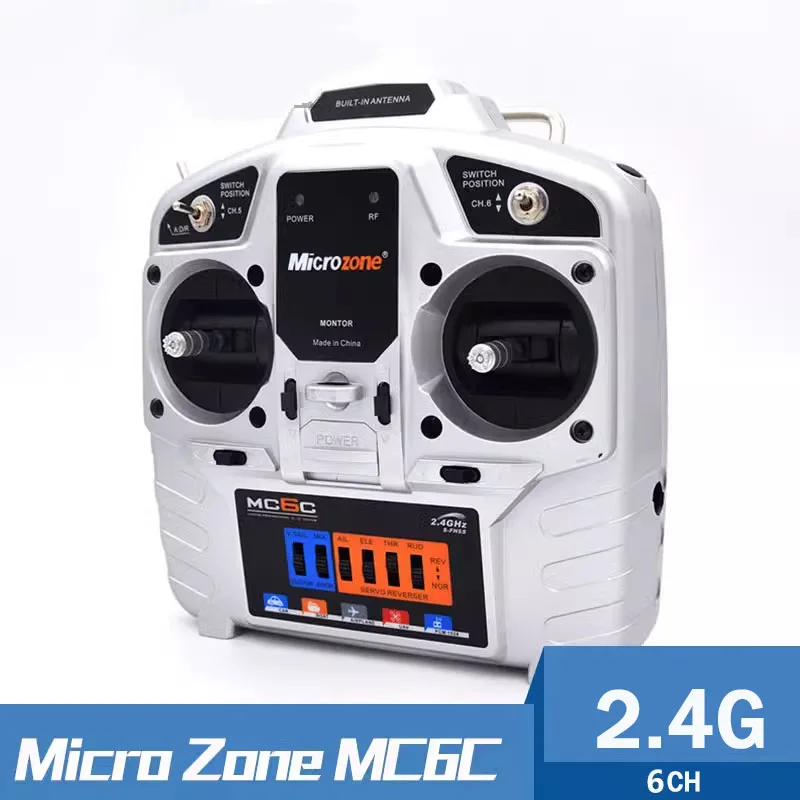 Micro Zone Mc6c 6-channel 2.4g Aircraft Model Remote Control Receiver Fixed Wing Four Axle Vehicle And Ship Model Remote Control
Micro Zone Mc6c 6-channel 2.4g Aircraft Model Remote Control Receiver Fixed Wing Four Axle Vehicle And Ship Model Remote Control