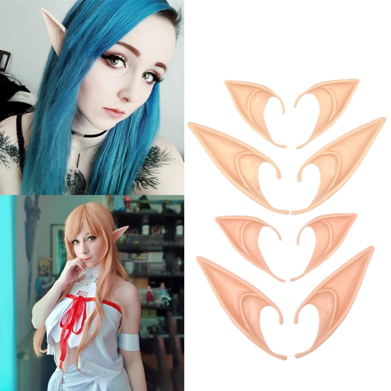 Christmas Party Angel Elven Elf Ears Mysterious Pointed Anime Fairy Cosplay Costumes Vampire Soft Halloween Party Decoration
Christmas Party Angel Elven Elf Ears Mysterious Pointed Anime Fairy Cosplay Costumes Vampire Soft Halloween Party Decoration