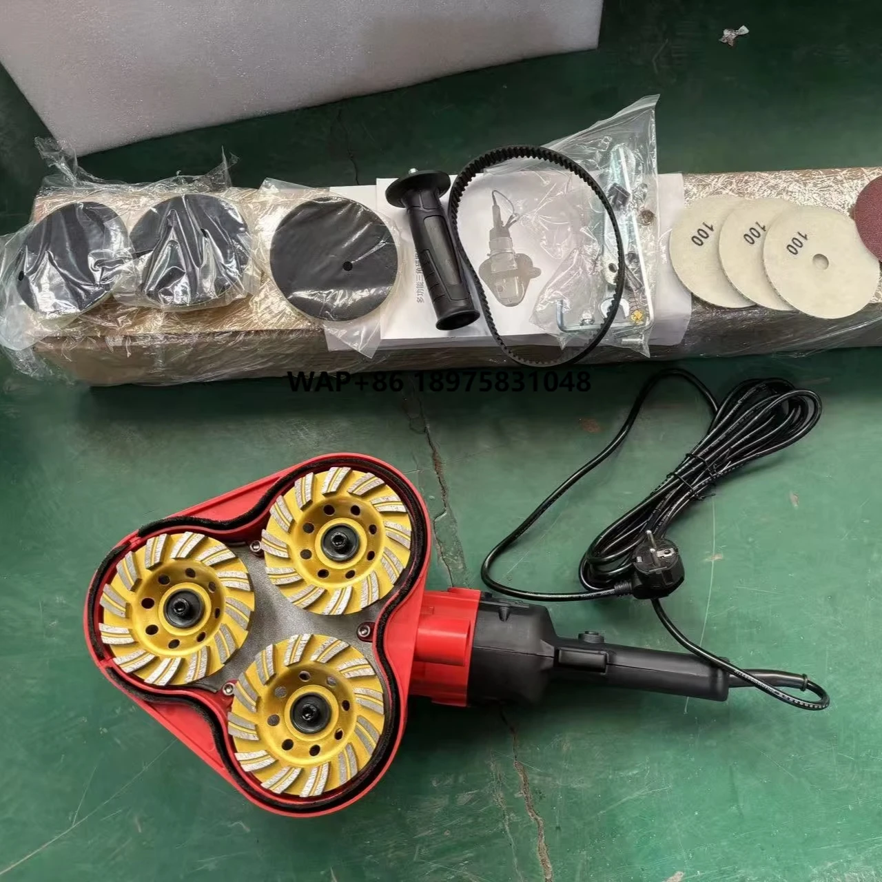 Ground Surface Concrete Grinder 720mm Hand Push Polished Concrete Grinder, Floor Grinder, Frequency Converter
Ground Surface Concrete Grinder 720mm Hand Push Polished Concrete Grinder, Floor Grinder, Frequency Converter
