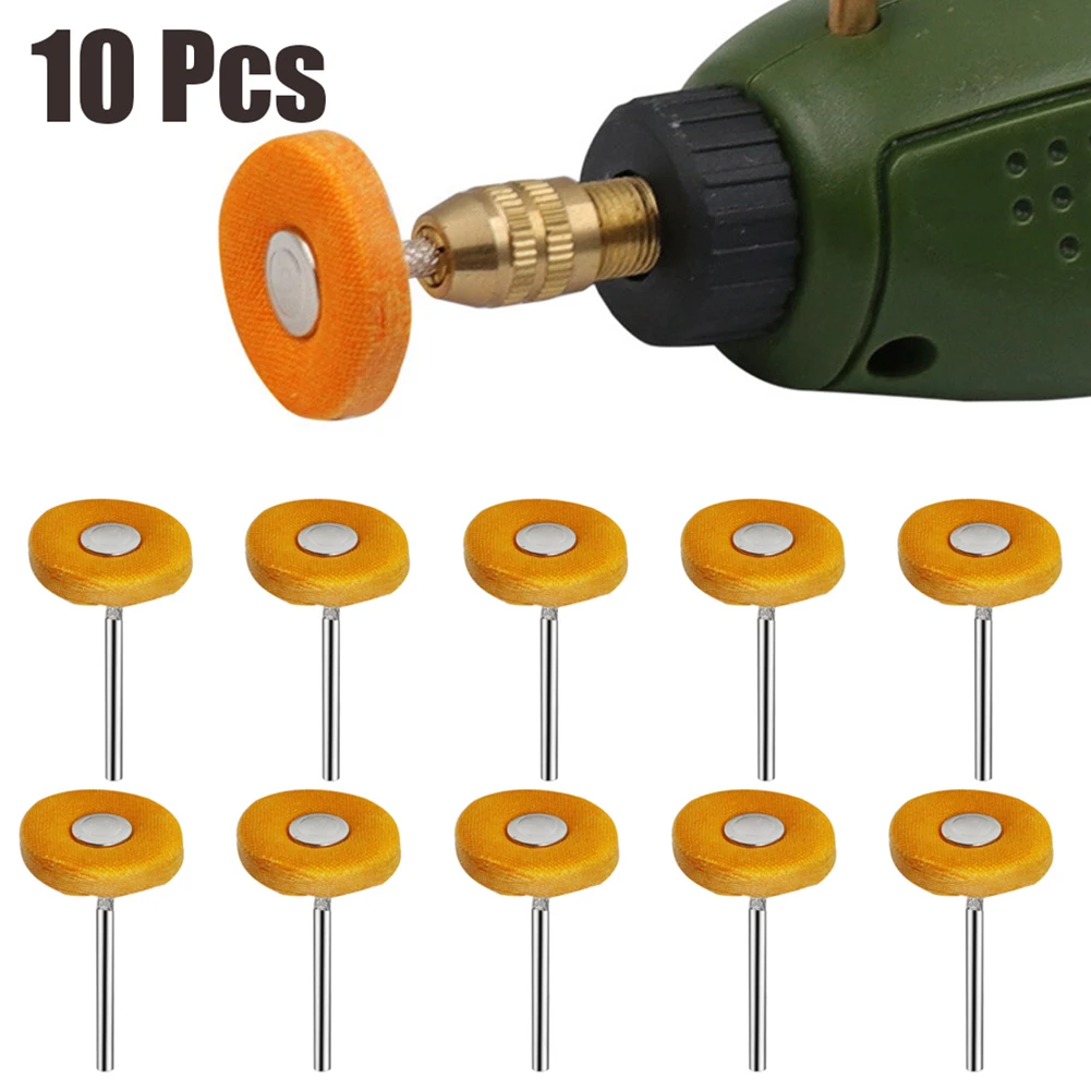 10pcs Cloth Polishing Round Head Wheel Rotary Tool Accessory Buffing Pad For Polishing Jewelry Metal High-precision Parts
10pcs Cloth Polishing Round Head Wheel Rotary Tool Accessory Buffing Pad For Polishing Jewelry Metal High-precision Parts