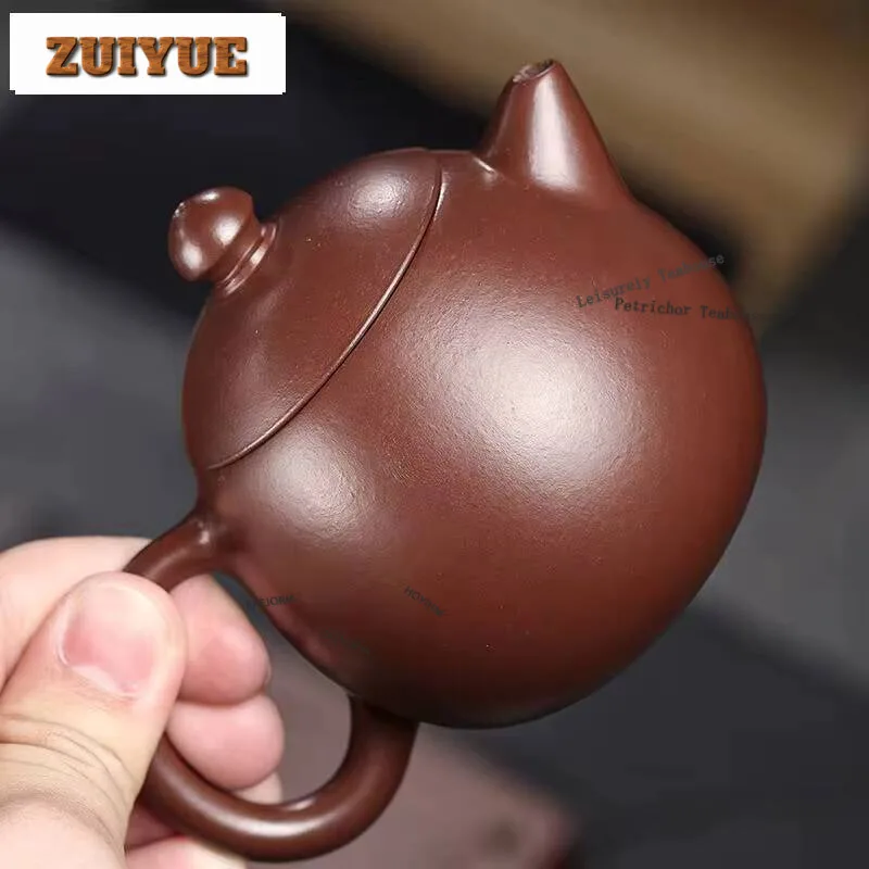 180ml Handmade Yixing Purple Clay Teapots Dragon Egg Pot Raw Ore Zhu Mud Kettle With Filter Zisha Tea Set Tea Ceremony Supplies
180ml Handmade Yixing Purple Clay Teapots Dragon Egg Pot Raw Ore Zhu Mud Kettle With Filter Zisha Tea Set Tea Ceremony Supplies