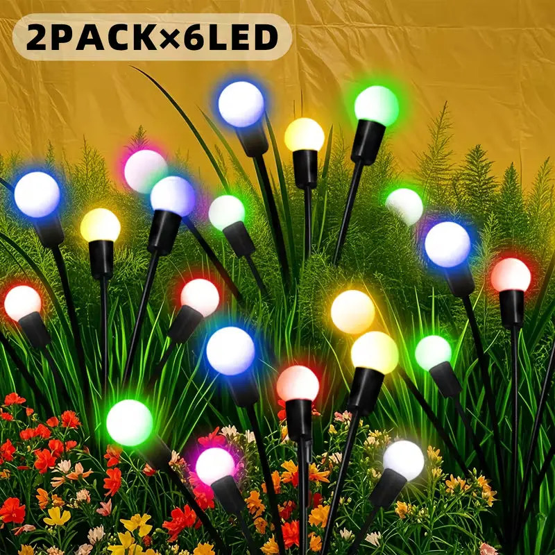 Waterproof Solar Firefly Lights Solar Lamp Outdoor Garden Decor Sway Lights Dancing with The Wind for Patio Path Balcony
Waterproof Solar Firefly Lights Solar Lamp Outdoor Garden Decor Sway Lights Dancing with The Wind for Patio Path Balcony