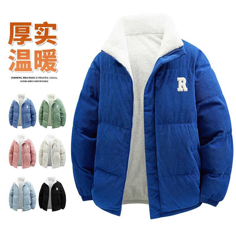 Unisex Waterproof Wind-Resistant Parkas Thickened Warm Cotton Jacket Fashion Casual Style Zipper Men Double-sided Wear Clothing
Unisex Waterproof Wind-Resistant Parkas Thickened Warm Cotton Jacket Fashion Casual Style Zipper Men Double-sided Wear Clothing