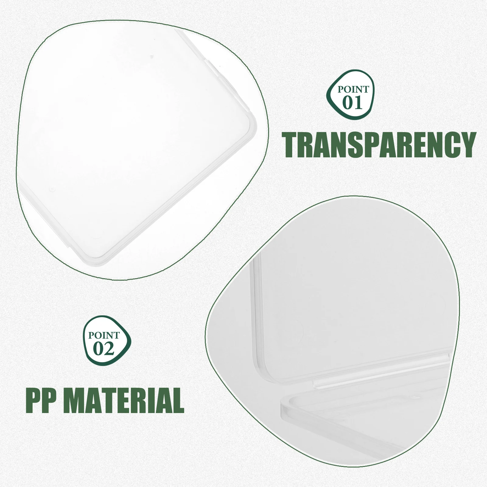 3Pcs Clear Storage Box Organizer Card Case High-Grade PP Material Portable Photo Jewelry Small Goodies Display Container
3Pcs Clear Storage Box Organizer Card Case High-Grade PP Material Portable Photo Jewelry Small Goodies Display Container