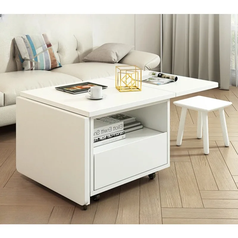 Nordic foldable coffee table, simple modern small unit living room, side table, movable small coffee table, dual use
Nordic foldable coffee table, simple modern small unit living room, side table, movable small coffee table, dual use